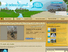 Tablet Screenshot of evadeazacunoi.ro